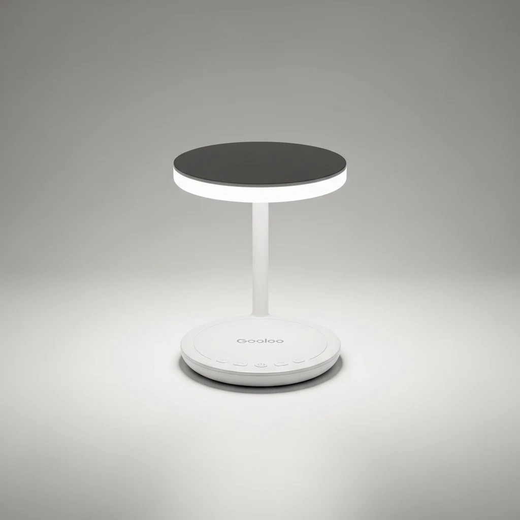 Gooloo wireless charging bedside lamp
