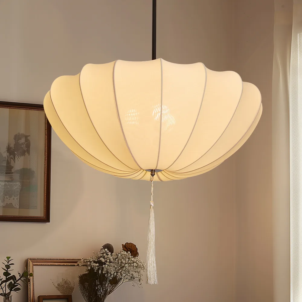 Haitral Nordic fabric pendant lamp image 2