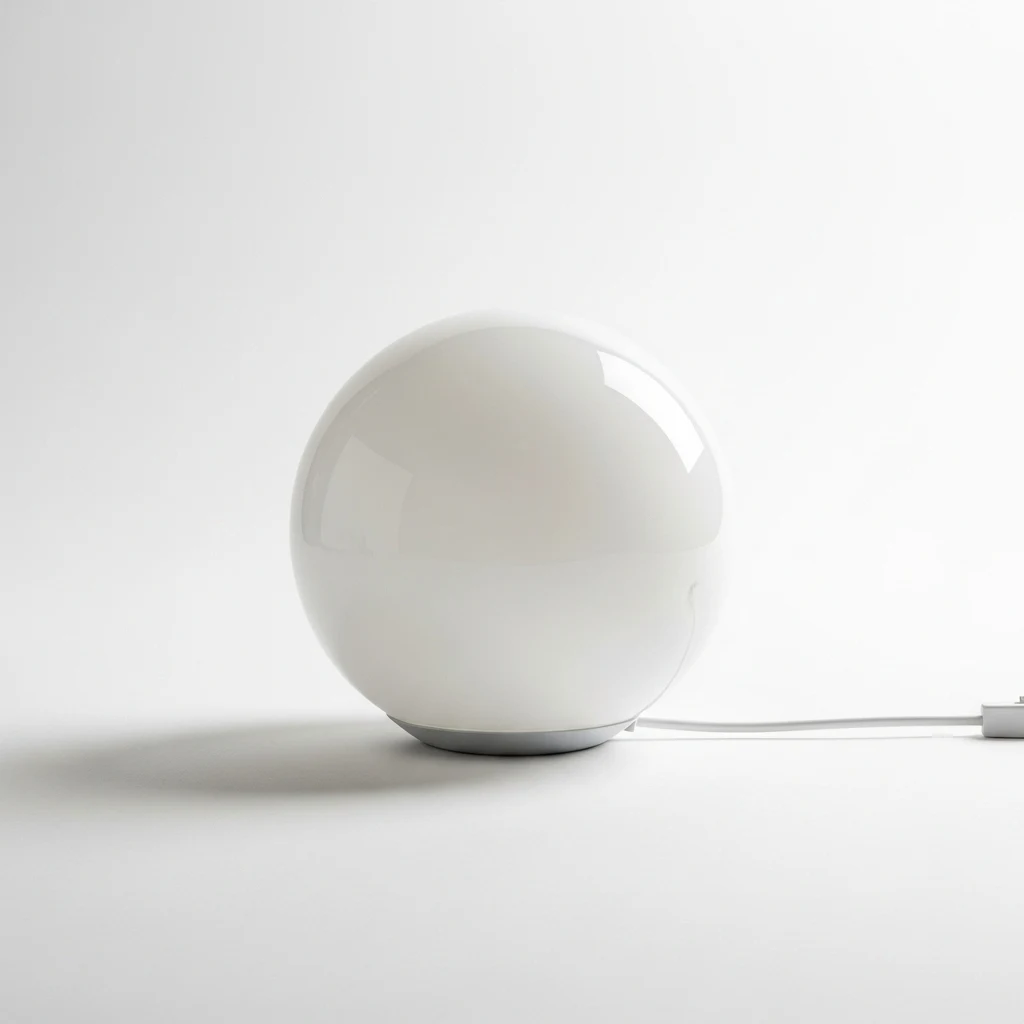 IKEA Fado globe table lamp