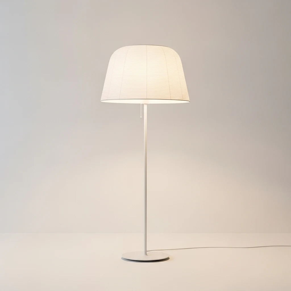 Regolit floor uplight shade lamp