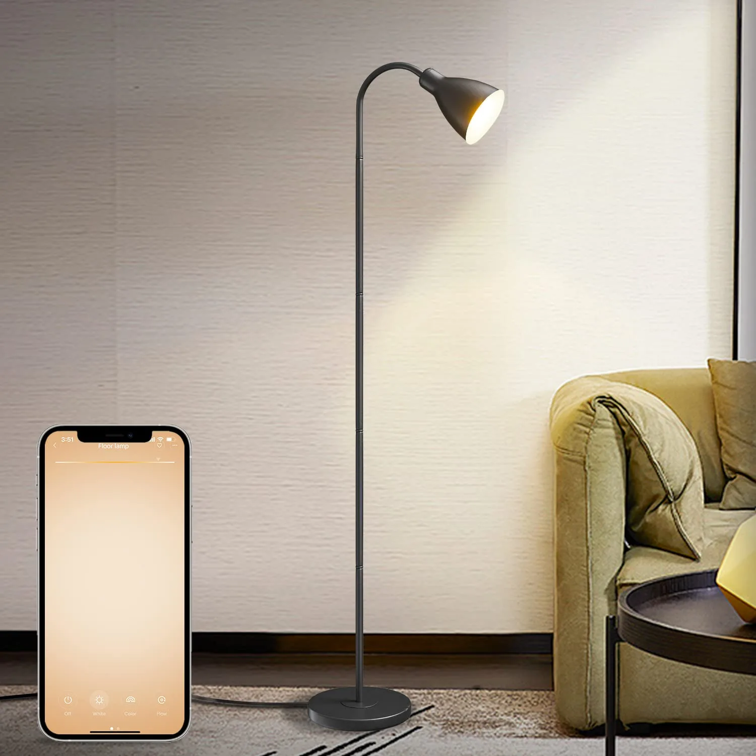 Yeelight smart LED floor lamp image 2